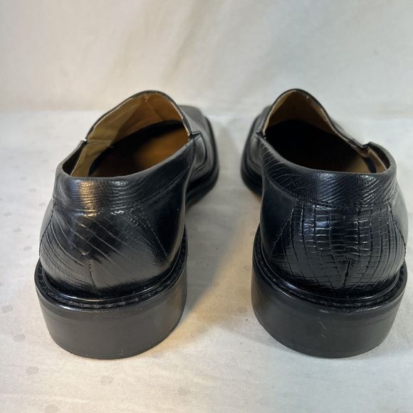 Giorgio Brutini Mens Loafer Shoes 9.5 Black - Picture 12 of 13